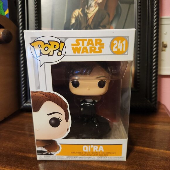 Pop! Star Wars QiRa Vinyl Bobblehead Figure 241 Collectible Toy New In Box - Picture 6 of 9